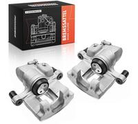 Frankberg 2x Étrier de frein Pince de frein Arrière Gauche Droite Aluminium Compatible avec Espace IV JK0/1 Laguna II BG0/1 M.e.g.a.n.e II BM0/1 CM0/1 Vel Satis BJ0 Remplacer# 7701049108