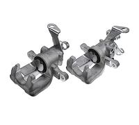 Frankberg 2x Étrier de frein Pince de frein Arrière Gauche Droite Aluminium Compatible avec Grande Punto 199 Grande Punto Punto 199 Punto Punto Evo 199 Corsa D S07 Remplacer# 77363938