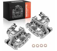 Frankberg 2x Étrier de frein Pince de frein Arrière Gauche Droite avec support(Espacement de trous du support 90mm) Compatible avec Mondeo III Break BWY X-Type X400 X-Type Break X400 Remplacer# 344335