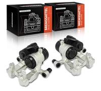 Frankberg 2x Étrier de frein Pince de frein Arrière Gauche Droite Compatible avec A3 8V1 8VK TT FV3 FVP GOLF VII 5G1 BE1 BE2 BQ1 P.a.s.s.a.t 3G2 CB2 Remplacer# 5Q0615424