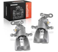 Frankberg 2x Étrier de frein Pince de frein Arrière Gauche Droite fonte d'Aluminium Compatible avec BR.A.Vo II 198 Multipla 186 Stilo 192 Stilo Multi break 192 Remplacer# 77364642