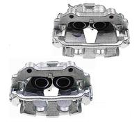 Frankberg 2x Étrier de frein Pince de frein Avant avec support(Espacement de trous du support 110mm) Compatible avec Classe GLA X204 200 220 250 280 300 320 350 Remplacer# 2044214281