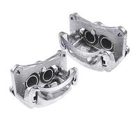 Frankberg 2x Étrier de frein Pince de frein Avant Gauche Droite avec support(Espacement de trous du support 158mm) Compatible avec Pajero II Pajero III Pajero III Toit en Toile Pajero IV MR510537