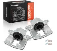 Frankberg 2x Étrier de frein Pince de frein Avant Gauche Droite Compatible avec Grand voyageur V RT Journey Nitro Freemont 345 Cherokee KK Compass MK49 Wrangler III JK Remplacer# 68003697AC 68003707AC