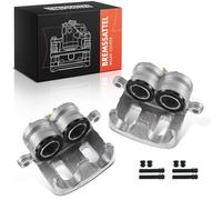 Frankberg 2x Étrier de frein Pince de frein Avant Gauche Droite Compatible avec Pajero III V7W V6W Pajero IV V8W V9W Remplacer# MR510537
