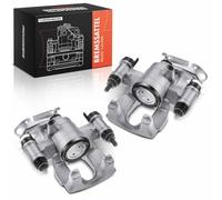 Frankberg 2x Étrier de frein Pince de frein Essieu Arrière Gauche Droite Compatible avec Movano B X62 NV400 X62 X62B Master III FV Master III EV HV UV Master III JV Remplacer# 93167653