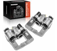 Frankberg 2x Étrier de frein Pince de frein Essieu Avant Gauche Droite Aluminium Compatible avec AX ZA Saxo S0 S1 Saxo hayon Fourgon S3 106 I 1A 1C 106 II 1A 1C Remplacer# 341990