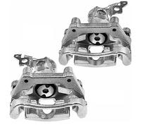 Frankberg 2x Étriers de Frein avec Support Arrière Gauche Droite Compatibles avec Mondeo III Turnier BWY 1.8L-3.0L 2000-2004 X-Type CF1 2.0L-2.5L 2001-2009 Remplacer# C2S17386
