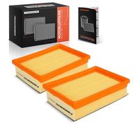 Frankberg 2x Filtres à air Auto Compatibles avec Arosa 6H1 Cordoba 6K2 C.a.d.d.y II Camionnette/MPV 9K9A Polo 6N2 Polo Classic 6V2 Remplacer# 030129620C