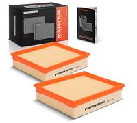 Frankberg 2x Filtres à air Auto Essence Compatibles avec W169 1.5L-2.0L 2005-2012 W245 1.5L-2.0L 2005-2011 Remplacer# A2660940004