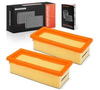 Frankberg 2x Filtres à Air de Voiture Compatibles avec Twingo I C06 1.2L 2000-2007 Clio II BB CB 1.2L 2001-2016 Kangoo KC0/1 1.2L 2001-2024 Remplacer# 1654600QAL
