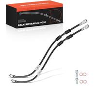 Frankberg 2x Flexible de Frein Compatible avec O.c.t.a.v.i.a III Break 5E5 5E6 Golf VII 5G1 BE1 BE2 BQ1 Golf Sportsvan AM1 AN1 Golf VII Variant BA5 BV5 A3 Sportback 8VA 8VF Remplacer# 5Q0611701C