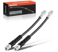 Frankberg 2x Flexible de Freins Arrière Gauche Droite Compatibles avec A3 8P1 1.6L 2003-2012 Altea 5P1 2.0L 2004-Aujourd'hui Golf V 1K1 2.0L 2003-2009 Pas.sat 3C2 1.6L 2005-2010 Replacer# 1K0611775A