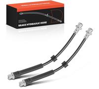 Frankberg 2x Flexible de Freins Arrière Gauche Droite Compatibles avec Discovery III L319 2.7L 4.4L 2004-2009 Discovery IV L319 3.0L 5.0L 2009-2018 Replacer# LR058010