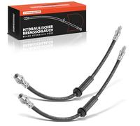 Frankberg 2x Flexible de Freins Essieu Arrière Compatibles avec M.i.n.i R50 R52 R53 R56 R57 R58 2002-2015 M.i.n.i Clubman/Clubvan/R.o.a.d.s.t.e.r Replacer# 34306788443