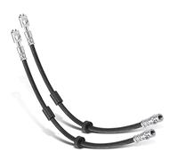 Frankberg 2x Flexible de Freins Essieu Avant Compatibles avec A3 8L1 1.8L 1.9L 1996-2003 Golf IV Leon 1M1 Toledo II 1M2 O.c.t.a.v.i.a I B.o.r.a New Beetle Replacer# 1J0611701N