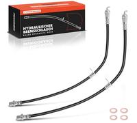 Frankberg 2x Flexible de Freins Vorne Compatibles avec Yaris KSP9 P1 P9 1.0L-1.5L 1999-2005 Yaris Verso NCP2 NLP2 P2 1.3L 1.4L 1.5L 1999-2005 Replacer# 2201558