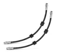 Frankberg 2x Flexible de Freins Vorne Gauche Droite Compatibles avec Série 5 E39 520 523 525 528 530 535 540 M5 1995-2003 Série 5 Touring E39 520 523 525 528 530 540 1997-2004 Replacer# 34301165249