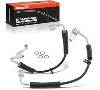 Frankberg 2x Flexible de Freins Vorne Gauche Droite Compatibles avec Wrangler III JK 2.8L 3.6L 3.8L 2007-2017 Wrangler IV JL 3.6L 2017-2022 Replacer# 52060044AH