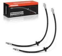 Frankberg 2x Flexible de Freins Vorne Gauche Droite Compatibles avec X5 E53 3.0d 3.0i 4.4i 4.6is 4.8is 2.9L-4.8L 2000-2006 Replacer# 34301166118