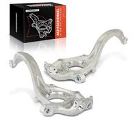 Frankberg 2x Fusée d'essieu Avant Compatible avec A4 8K2 B8 1.8L-3.2L 2007-2015 A5 8T3 1.8L-3.0L 2007-2017 A6 4G2 4GC 1.8L-4.0L 2010-2018 Remplacer# 4G0407254A