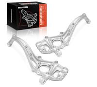 Frankberg 2x Fusée d'essieu Suspension de roue Avant gauche Droite Compatible avec Q5 FYB FYG Q5 Sportback FYT Q5 Fourgon FYB FYG Remplacer# 80A407253C,80A407254C
