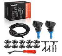 Frankberg 2x Gicleur de lave-glace Avant Compatible avec Avenger Flavia Cabriolet JS Challenger Coupé Remplacer# 58177,68024312AB