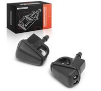 Frankberg 2x Gicleur de lave-glace Avant gauche Droite Compatible avec Freelander 2 L359 Freelander 2 Fourgon L359 Remplacer# LR048707,LR017275