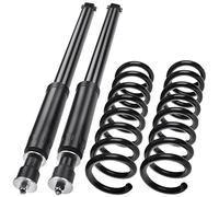 Frankberg 2x Jeu complet d'Amortisseurs et de jambes de force Essieu Arrière Compatibles avec E-Klasse W211 E200 E220 E240 E270 E280 E320 E350 2002-2008 Remplacer# A2113260900