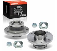 Frankberg 2x Kit de roulements de roue Arrière Gauche Droite Roue à bride ⌀117 Compatible avec 169 Punto Camionnette/Hatchback 188 Dedra SW 835 Punto 188 Multipla 186 Remplacer# 71737613