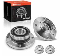 Frankberg 2x Kit de roulements de roue Avant Gauche Droite Roue à bride ⌀120 avec Roue de capteur ABS Compatible avec Série 3 Cabriolet E30 Série 3 E30 Z1 R.o.a.d.s.t.e.r Break Remplacer# 31211468752