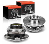 Frankberg 2x Kit de roulements de roue Essieu Avant Roue à bride ⌀145 avec Anneau magnétique ABS Compatible avec X3 F25 Série 5 Break F11 X4 F26 Série 5 F10 Gran Turismo F07 Remplacer# WH64963K
