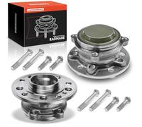 Frankberg 2x Kit de roulements de roue Essieu Avant Roue à bride ⌀148 avec Anneau magnétique ABS Compatible avec Classe C W205 Classe C T-Model S205 Classe E T-Model S213 Remplacer# 2053340400