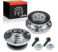 Frankberg 2x Kits de roulements de roue Arrière Gauche et droite Compatibles avec A4 8E2 B6 B7 8EC 8H7 8HE 2000-2009 A4 Avant 8E5 B6 8ED B7 Exeo 3R2 Remplacer# 8E0598611