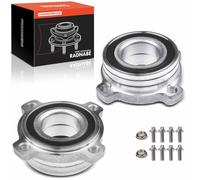 Frankberg 2x Kits de roulements de roue Arrière Gauche et droite Compatibles avec Série 5 Touring E61 2004-2010 Série 6 E63 E64 2004-2010 Série 7 E65 E66 Série 7 E65 E66 E67 X5 E53 Remplacer# 512195