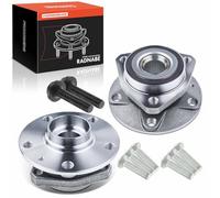 Frankberg 2x Kits de roulements de roue Essieu Avant Compatibles avec A3 8V1 8VK 2012-2020 A3 Sportback 8PA 2004-2013 Golf Plus 521 5M1 2004-2013 Leon 1P1 2005-2012 Golf V 1K1 Remplacer# 5K0498621A