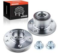 Frankberg 2x Kits de roulements de roue Essieu Avant Compatibles avec Polo 6C 6R 2011-2014 Fabia I 6Y2 1999-2008 Ibiza IV 6J1 6P5 2009-2015 A2 8Z0 2000-2005 Remplacer# 6C0407621