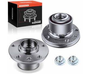 Frankberg 2x Kits de roulements de roue Essieu Avant Essieu Arrière Compatibles avec T.o.u.a.r.e.g 7L6 7L7 7LA 2.5L MPV 2003-2010 Transporter V 7EA 7EH 7HA 7HH 1.9L-3.2L Remplacer# 7H0498611
