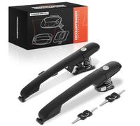 Frankberg 2x Poignée de Porte Extérieur Avant Arrière Texturé Compatible avec Sprinter 2-T Sprinter 3-T Sprinter 4-T LT 28-35 LT 28-46 Remplacer# 0007601359