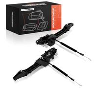 Frankberg 2x Poignée de Porte Extérieur Avant Gauche Droite Noir Compatible avec Ypsilon 843 Hayon Remplacer# 71732998