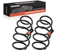 Frankberg 2x Ressort de suspension Avant Ressort hélicoïdal Compatible avec Qashqai II SUV J11 J11 2013-2025 Kadjar HA HL 2015-2025 Remplacer# 540104EB1C