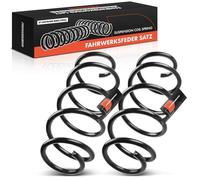 Frankberg 2x Ressort de suspension Compatible avec Golf VI 5K1 Golf Plus 521 5M1 Golf V 1K1 Beetle Cabriolet 5C7 5C8 Golf VI Variant AJ5 Remplacer# 1K0411105AP