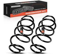 Frankberg 2x Ressort de suspension Compatible avec Polo 6C1 6R1 Rapid Spaceback NH1 Rapid NH3 NK3 NK6 Toledo IV KG3 Remplacer# 6R0411105E,RA3991