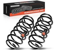 Frankberg 2x Ressorts de suspension Essieu Arrière Compatibles avec A3 1996-2003 Leon 1999-2006 O.c.t.a.v.i.a I 1996-2010 Golf IV 1997-2004 B,o,r,a 1998-2013 Remplacer# 1J0511115AK