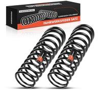 Frankberg 2x Ressorts de suspension Essieu Arrière Compatibles avec Golf I 1974-1983 Golf I Cabriolet 1979-1993 S.c.i.r.o.c.c.o 1974-1983 Remplacer# 171511105C