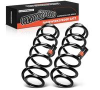 Frankberg 2x Ressorts de suspension Essieu Arrière Compatibles avec Golf V 1K1 VI 5K1 2003-2013 J-e-t-t-a III 1K2 IV 162 AV3 2005-2015 Remplacer# 1K0511115GC