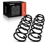 Frankberg 2x Ressorts de suspension Essieu Arrière Compatibles avec M-i-n-i R56 R50 R53 2003-2013 M-i-n-i Coupé R58 2010-2015 Remplacer# 33536777197
