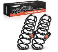 Frankberg 2x Ressorts de suspension Essieu Arrière Gauche Droite Compatibles avec Octavia II Combi 2004-2013 Golf 2008-2013 T-o-u-r-a-n 2009-2017 Remplacer# 1K0511115DK