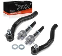 Frankberg 2x Rotule de Direction + 2x Barre d'accouplement Intérieur extérieur Compatible avec Accord VII N Accord VII break CM CN Remplacer# ES80287,EV80210