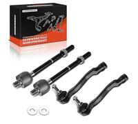 Frankberg 2x Rotule Direction + 2x Barre d'accouplement Avant Compatible avec Kangoo/Grand Kangoo KW0/1 Citan Break W415 Kangoo Be Bop KW0/1 Citan Remplacer# A4154600005